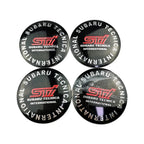 4pcs 56MM Car Wheel Center Emblem Hub Badge Sticker for Subaru STI XV WRC WRX BRZ LEVORG FORESTER IMPREZA LEGACY OUTBACK