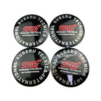 4pcs 56MM Car Wheel Center Emblem Hub Badge Sticker for Subaru STI XV WRC WRX BRZ LEVORG FORESTER IMPREZA LEGACY OUTBACK