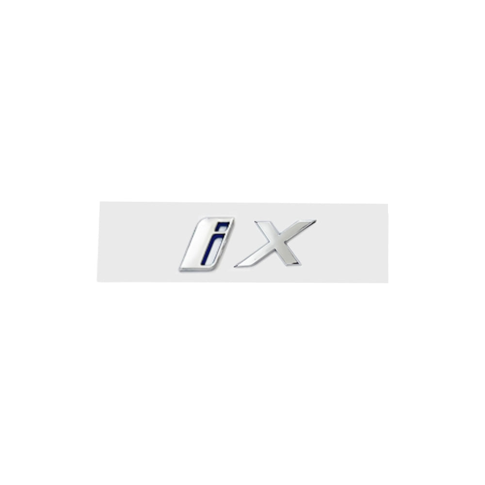 New Rear Trunk Emblem iX i3 i4 i7 iX3 iX4 iX7 Letters Sticker for BMW X1 X3 X4 X5 X7 Car Badge Decal Auto Exterior Accessories