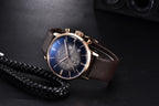 Pagani Design Fashion Luxury Men's Quartz Chronograph Watch Japan VK67 Movement Leather Strap Large Calendar PD-2720K reloj