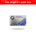 3D Aluminum Car Styling Sticker Body Trunk Decoration Decal Emblem For BMW M Sports Performance E46 E90 E60 F20 X1 X2 X3 F10 F30