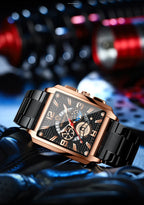 BINBOND Luxury quartz wristwatches luminous waterproof auto date chronograph men's watch business sport fashion casual reloj