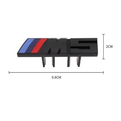 3D Car Front Grille M Badge Emblem Decoration Accessories For bAB-BMW M M1 M2 M3 M4 M5 M6 M7 E39 E87 E60 E46 E53 E90 F10 F20 F25