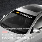 Easy Install Car Front Window Decoration Sticker CompatibleChevrolet Colorado Cruze Spark Captiva Malibu Trax Aveo Camaro Onix