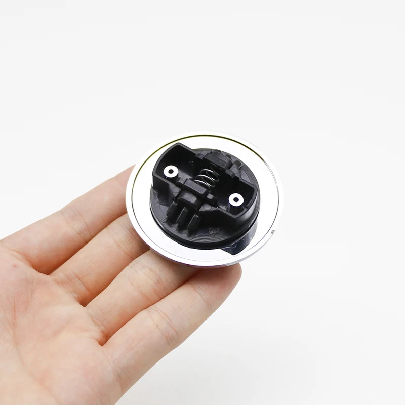57mm 3D ABS Car Front Engine Hood Bonnet Flat Emblem Badge Universal For Auto Sedan SUV Coupe Exterior Tuning Styling Trim 1PC