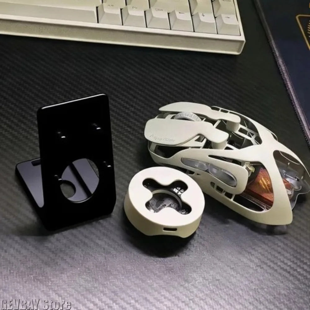 Soporte de ratón para ratones Angry Miao AM Infinity Mouse con ranura para tarjeta receptora Impresión 3D estable y firme Regalo PLA