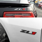 3D Metal Car Stickers ZL1 Emblem Fender Trunk Badge For Chevrolet Camaro ZL1 Cruze Z71 Aveo Captiva Car StylingAccessorie