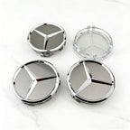 Car Wheel Center Logo Hub Cap 4pcs 75mm For Mercedes Benz AMG W204 C218 A207 C117 CLA CLS E Class W212 S212 X166 W176 W205 W246