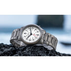 BERNY Full Titanium Watches for Men Outdoor Quartz Men's Field Wristwatch VH31 Super Luminous Sapphire Easy Read Watch
