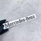 1pcs Car Badge Rear Trunk Body Sticker Emblem Decoration For Mercedes Benz AMG W108 W124 W126 W140 W205 W201