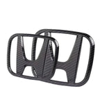 For Honda Accord 2014-2022 8th 9th 9.5th 10th Generation 2PCS 3D Emblems Car Grille Logo Rear Trunk Cover Sticker Accessories