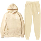 Sports Basketball Brand Sweatshirt Sweatpants Men Women 2 Pieces Sets Tracksuit Fashion Casual Hooded Sportswear Sudadera Hombre