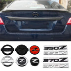 Car Rear Trunk Side Emblem Sticker for Nissan Z Logo 350Z 370Z X-Trail Qashqai Tiida Teana NV200 NP300 Sentra Altima Versa T32