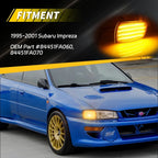 2X Front Corner Side Marker Light Parking Light Turn Signal Light LED For 1995 1996 1997 1998 1999 2000 2001 Subaru Impreza WRX