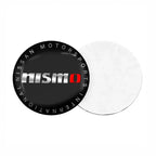 For Nismo Nissan Almera Tiida Sunny QASHQAI Skyline Juke X-TRAI 4pcs 56/60mm Car Wheel Center Covers Badge Hub Cap Accessories