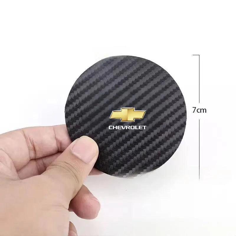 Car Cup Holder Coaster Anti-Slip Car Water Cup Pad For Chevrolet Onix Cruze Silverado Impala Equinox Malibu Tahoe Cobalt Camaro