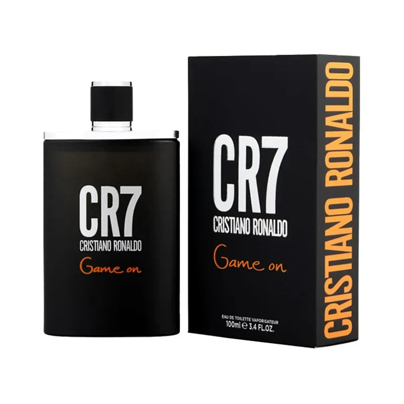 Cristiano Ronaldo Cr7 Game On men Eau De Toilette Spray 100ml Aromatic Woody Original Long-Lasting Fragrance