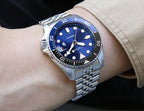 CADISEN New Luminous Men Mechanical Wristwatches Ceramic Bezel Sapphire Glass Automatic Watch Men Relogio Masculino