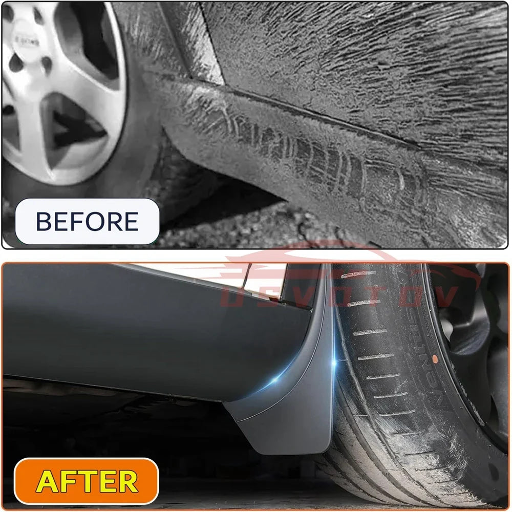 Protect Paint Mud Flap for Tesla Model 3 Y Accessories 2025 2026 Mud Flaps Tire Splash Guard All Weather Car Mudflap Accessories