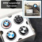 New 56mm 68mm Car Carbon 50th Anniversary Floating Wheel Center Caps For MINI BMW G11 G12 G30 G31 G32 G08 G05 F46 F49 F39 F90