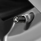 Car Tire Valve caps Emblem metal sticker For Mercedes Benz W203 W204 W168 GLC GLE CLA accessories Interior Mouldings YZQMM-BENC