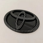 for Toyota RAV4 CAMRY COROLLA LANDCRUSER RAV4 VIOS SIENNA YARLS Modified Black Bottom Front Grille Badge Trunk Car Logo Suitable