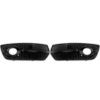 1Pair Black Honeycomb Fog Light Cover Grille for Audi Q5 8R 2009-2012 SQ5 Style