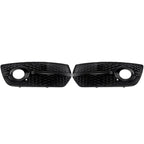1Pair Black Honeycomb Fog Light Cover Grille for Audi Q5 8R 2009-2012 SQ5 Style