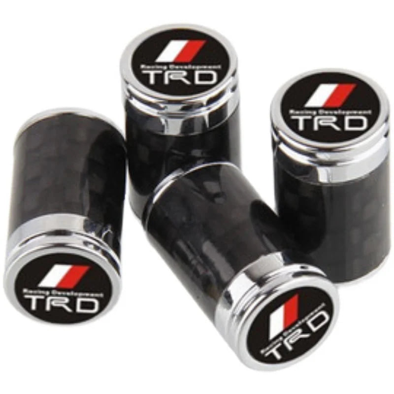 New Car Styling Wheel Tire Valve Stem Caps Cover Auto Parts For Toyota RAV4 Corolla Camry Frontier Supra C-HR Hilux Tacoma Prado