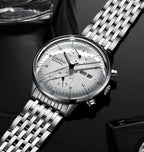 Mens Fashion Mechanical Watches Business Automatic Wristwatch Stainless Steel Luminous Designer Clock Reojes De Hombre New 2023