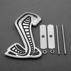 For Ford Focus SVT GT350 R GT500﻿ 3D Metal Snake Cobra Car Front Grille center grid Badge Emblem Side Fender Rear Trunk Sticker