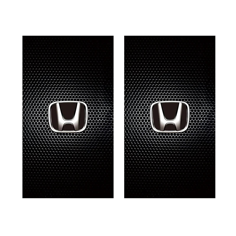 Car Stickers B-Pillar Center Column Decoration Cover Decals Auto Accessorie For Honda Civic FIT CRV Accord Jazz HRV Insight CRZ