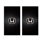 Car Stickers B-Pillar Center Column Decoration Cover Decals Auto Accessorie For Honda Civic FIT CRV Accord Jazz HRV Insight CRZ