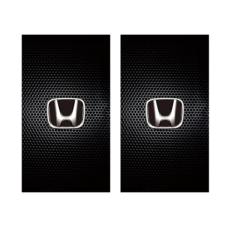 Car Stickers B-Pillar Center Column Decoration Cover Decals Auto Accessorie For Honda Civic FIT CRV Accord Jazz HRV Insight CRZ