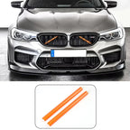 For BMW X3 G01 F25 X4 G02 F26 X5 G05 2011-2015 2016 2017 2018 2019 2020 2021 2022 Car Front Grille Trim Strips Cover Accessories