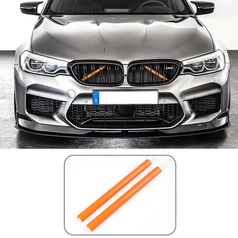 For BMW X3 G01 F25 X4 G02 F26 X5 G05 2011-2015 2016 2017 2018 2019 2020 2021 2022 Car Front Grille Trim Strips Cover Accessories
