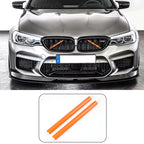 For BMW X3 G01 F25 X4 G02 F26 X5 G05 2011-2015 2016 2017 2018 2019 2020 2021 2022 Car Front Grille Trim Strips Cover Accessories