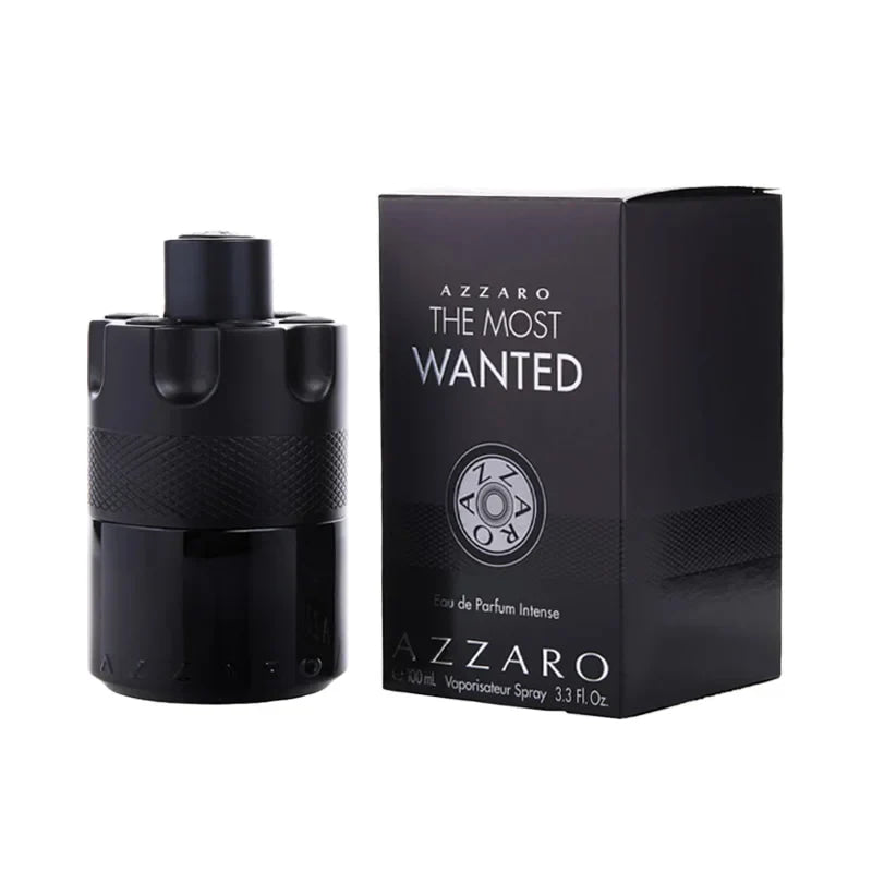 Azzaro The Most Wanted men Eau De Parfum Intense Spray 100ml Spicy Oriental Fragrance Original Long-Lasting Scent