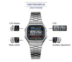 Casio watch silver watch men set brand luxury LED digital Waterproof Quartz men watch Sport military Wrist Watch relogio masculi