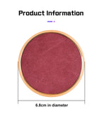 2Pcs Leather Car Coaster Anti-slip Mat Cup Holder Pad For BMW X1 X2 X3 X4 X5 X6 X7 1 3 5 6 7 Series E60 E90 E70 G20 G30 G7