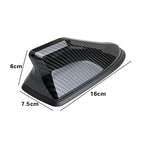 16cm Universal Carbon Fiber Look Car Roof Top Mount Shark Fin Aerial Antenna Toppers Auto Radio AM FM Antenna Signal Amplifier