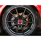 4Pcs 56MM Car Styling Aluminum Wheel Center Hub Caps Stickers For Toyota Rav4 Corolla Camry Aqua Yaris Cross Auris TRD GR Sport