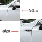 Car sticker Door Fender Side Blade Badge Car Body Sticker For Nissan X-Trail Qashqai Juke Leaf Micra NOTE Patrol Pulsar NISMO