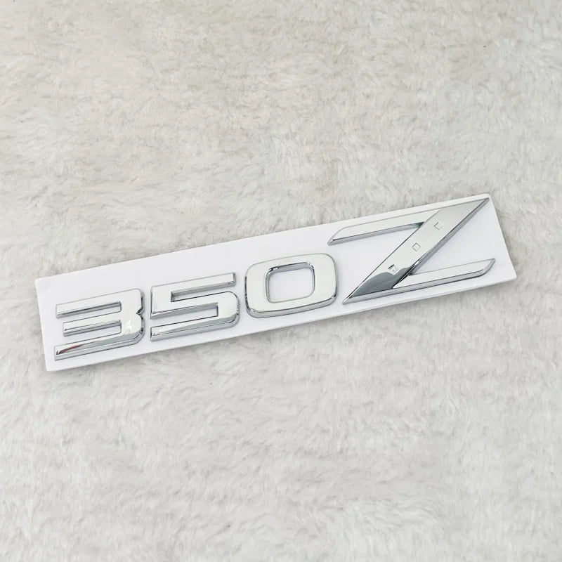 Car Rear Trunk Emblem Badge Sticker Decals for Nissan Z Logo 350Z 370Z Fairlady Z3 Z34 Almera Sylphy Altima Sentra