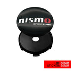 4Pcs 56 60MM Car Emblem Wheel Hub Caps Stickers Hubcap Badge Decals For Nissan Nismo X-trail Almera Tiida Patrol Teana J32 GTR