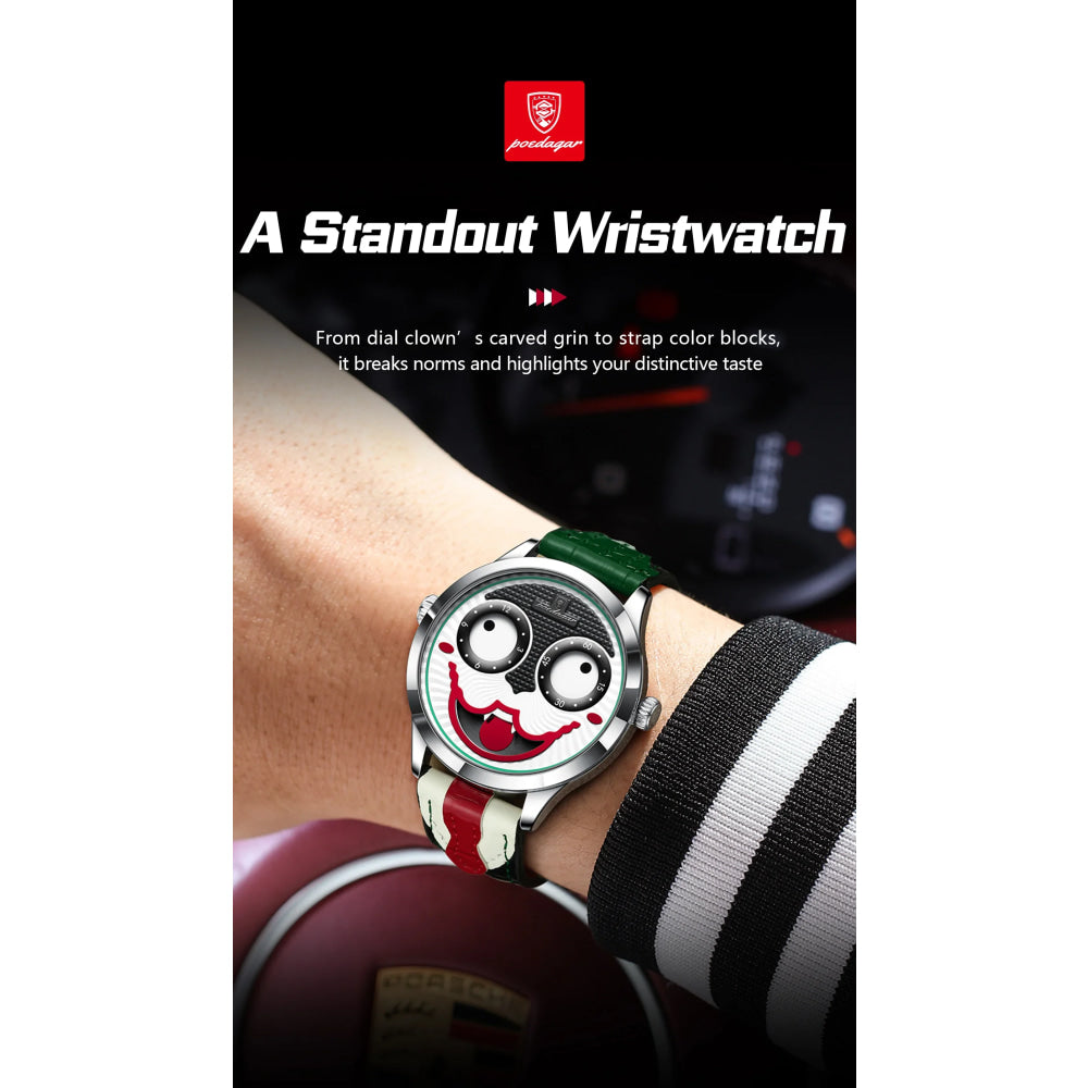 POEDAGAR Top Original Watch For Man Luxury High Quality Waterproof Man Wristwatch Quartz Leather Men's Sports Watches Male Reloj