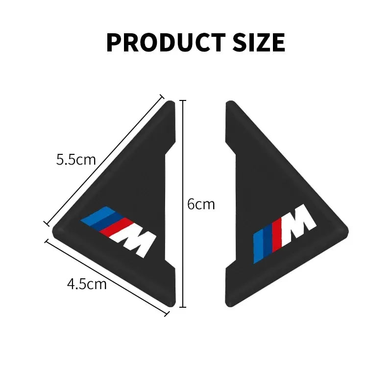 2Pcs Car Door Corner Anti-Collision Protector Cover For BMW M F10 F07 E90 E60 F30 E89 E85 E91 E92 X1 X3 X4 X5 X6 1 3 5 7 Series
