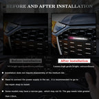 Front Grille LED Emblem Light Illuminated Badge For Mercedes AMG W205 C180 C200 C260 C300 W124 W126 W140 W168 W169 Car Accessory