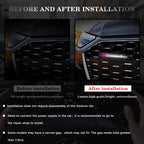 Front Grille LED Emblem Light Illuminated Badge For Mercedes AMG W205 C180 C200 C260 C300 W124 W126 W140 W168 W169 Car Accessory