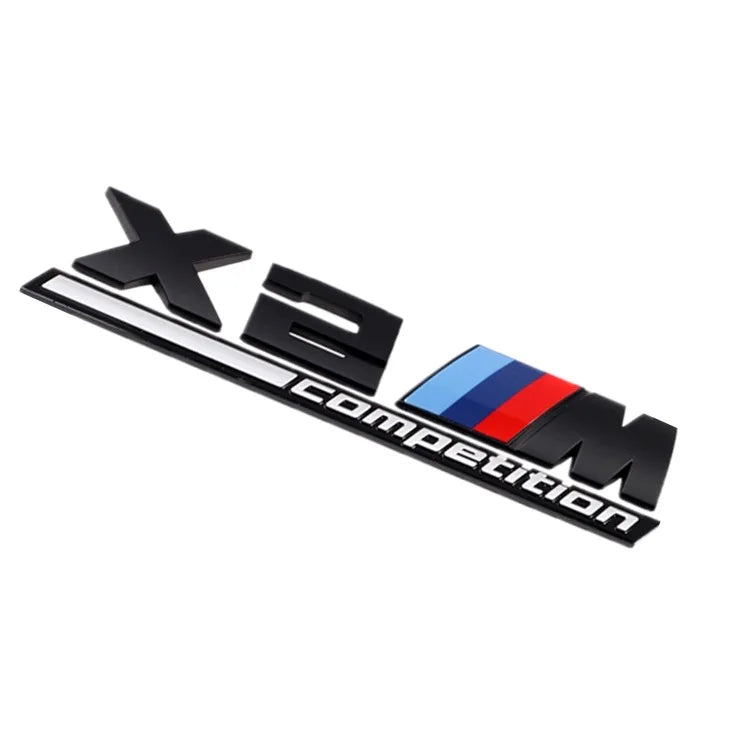 3D Metal Thunder Rear Tail Side Label Sticker Accessories For BMW X1 X2 X3 X4 X5 X6 X7 iX3 E46 E70 E90 F07 F10 F20